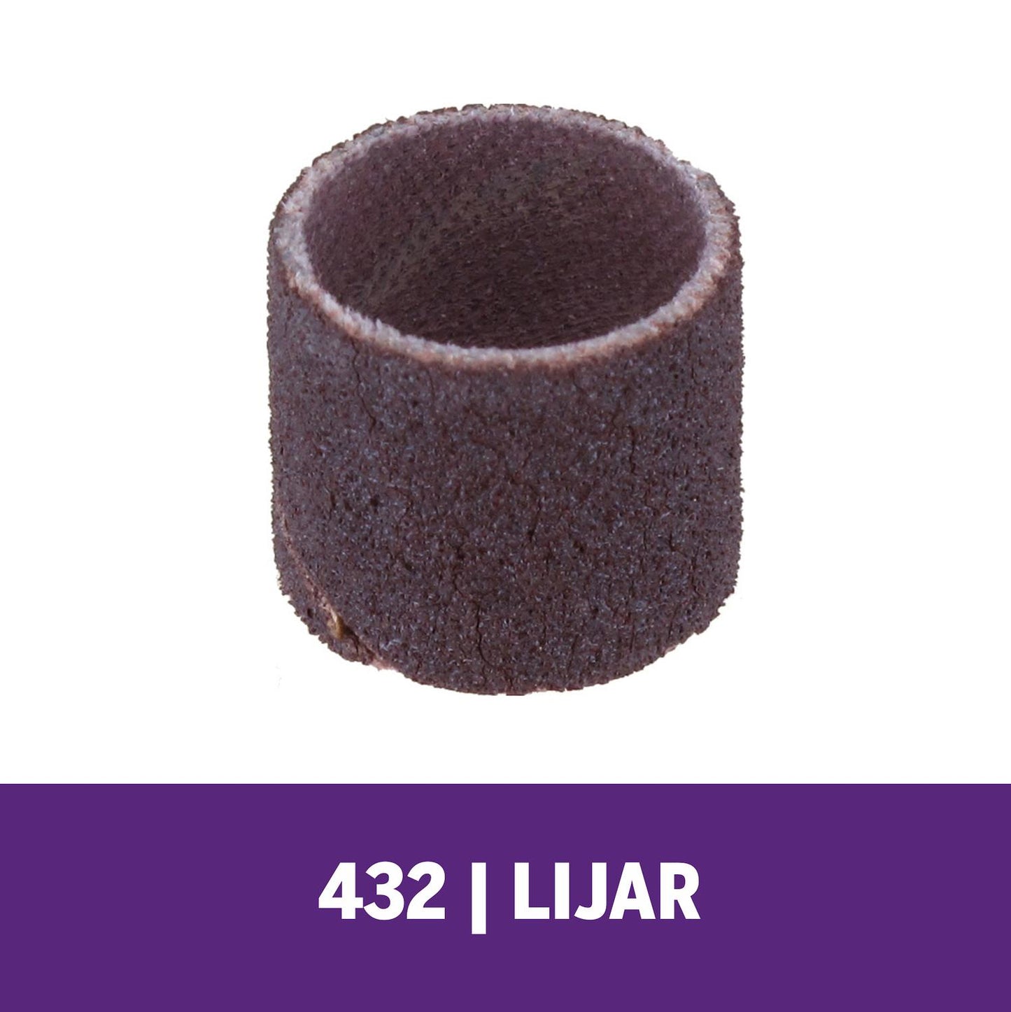 Tubo de Lija 12,7mm G120 (432) 6 Pzas - Dremel - Herram.cl