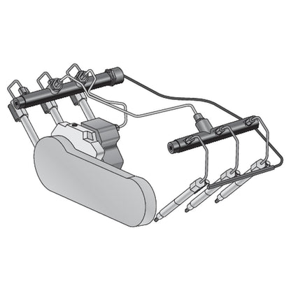 Kit Diagnóstico Retorno Inyectores Yato YT-7306 Common Rail - Herram.cl