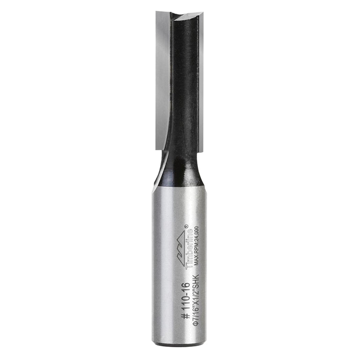 Fresa Recta 7/16''x1-1/4'' Vástago 1/2'' - Timberline - Herram.cl