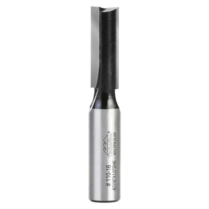 Fresa Recta 7/16''x1-1/4'' Vástago 1/2'' - Timberline - Herram.cl