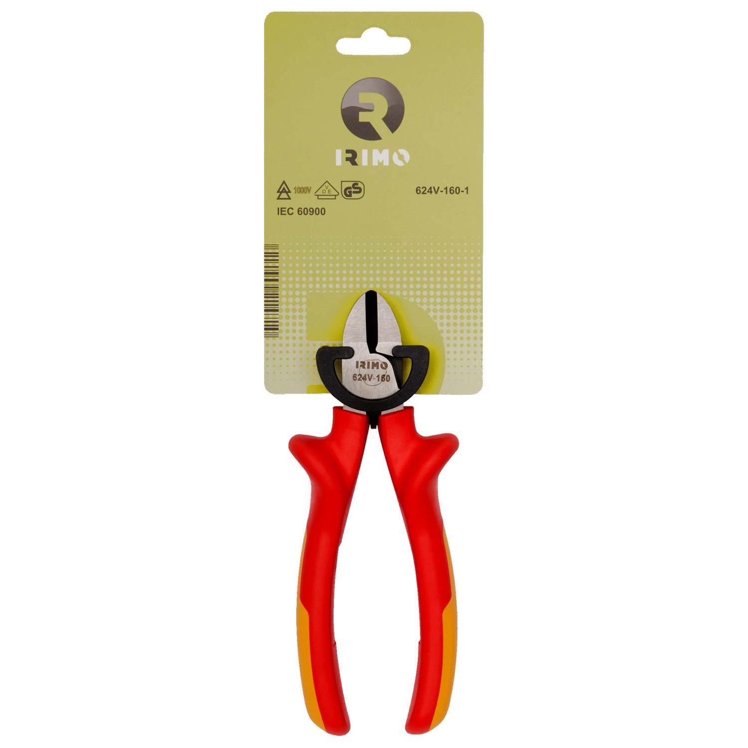 Alicates de corte diagonal aislados 6'' 1000 V - Irimo - Herram.cl