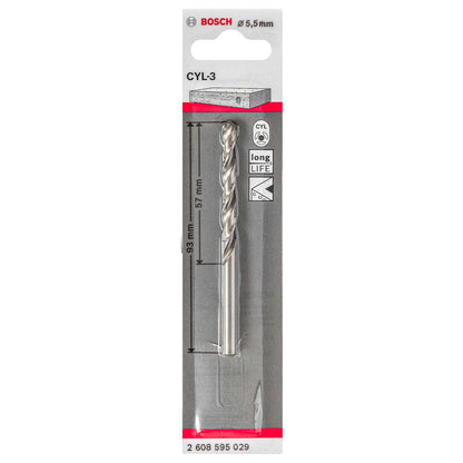 Broca Metal HSS - G 5.5mm - Blister - Bosch - Herram.cl