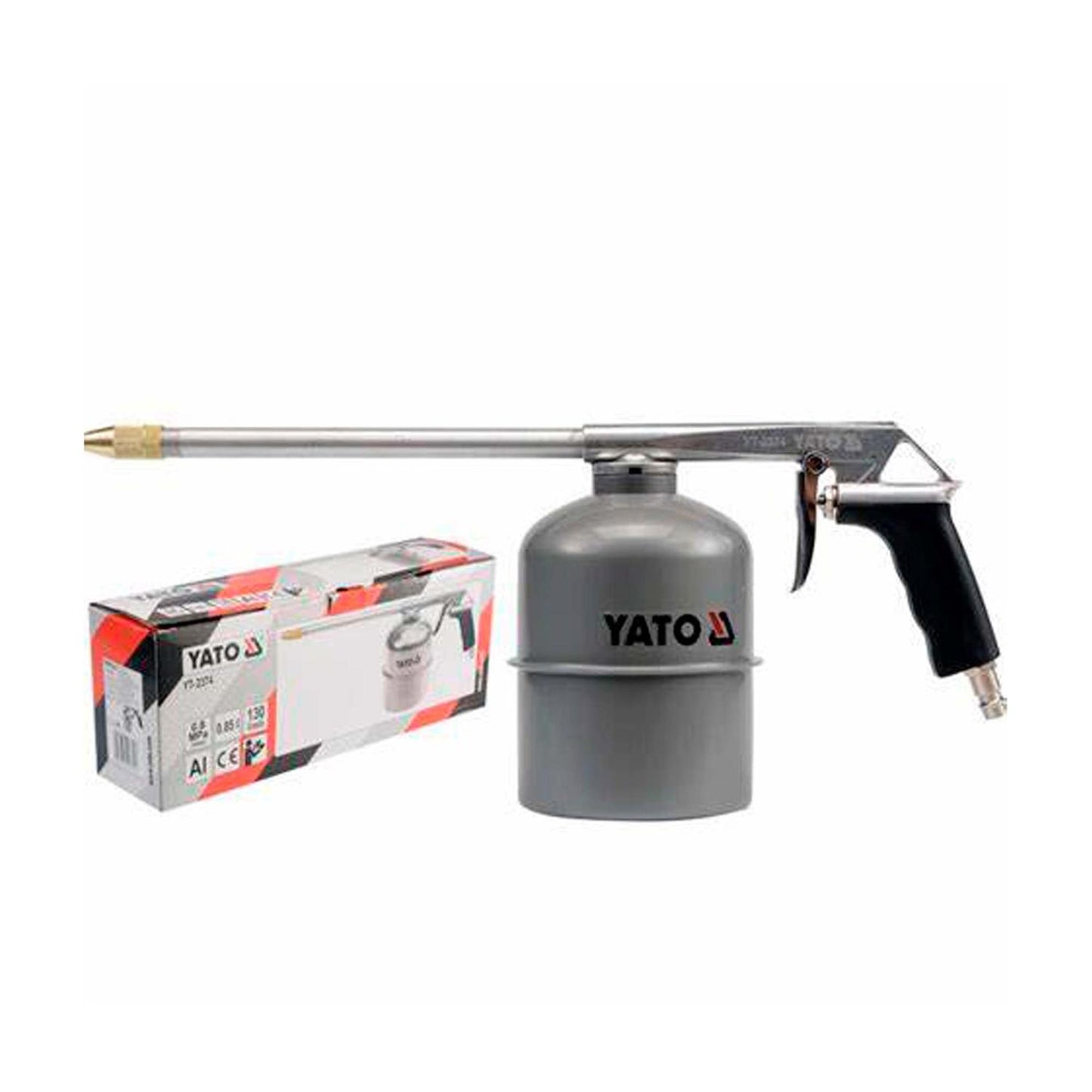 Pistola neumática de lavado y aplicación 850cc - Yato - Herram.cl