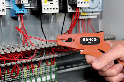 Alicate Pelacable Automático 0,2 - 6mm2 (24 - 10 AWg) Bahco - Herram.cl
