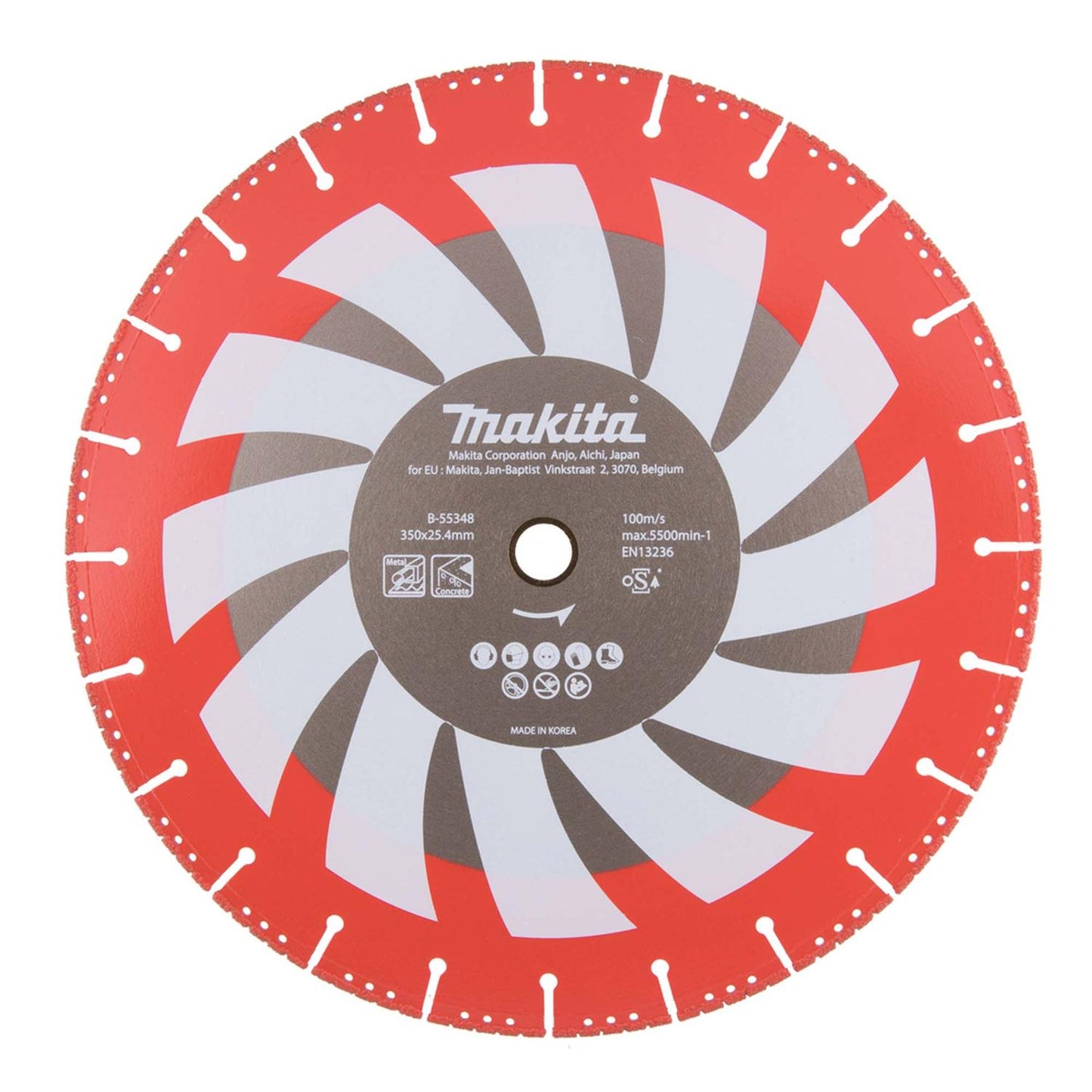 Disco Diamantado para rescate multimaterial 14'' - Makita - Herram.cl