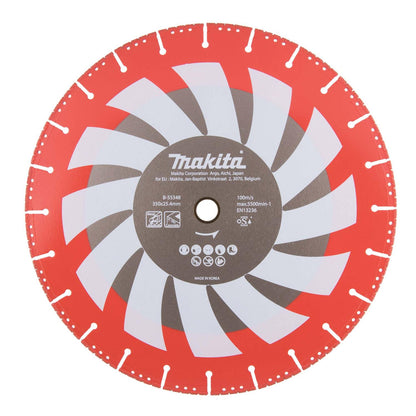 Disco Diamantado para rescate multimaterial 14'' - Makita - Herram.cl