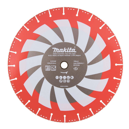 Disco Diamantado para rescate multimaterial 14'' - Makita - Herram.cl