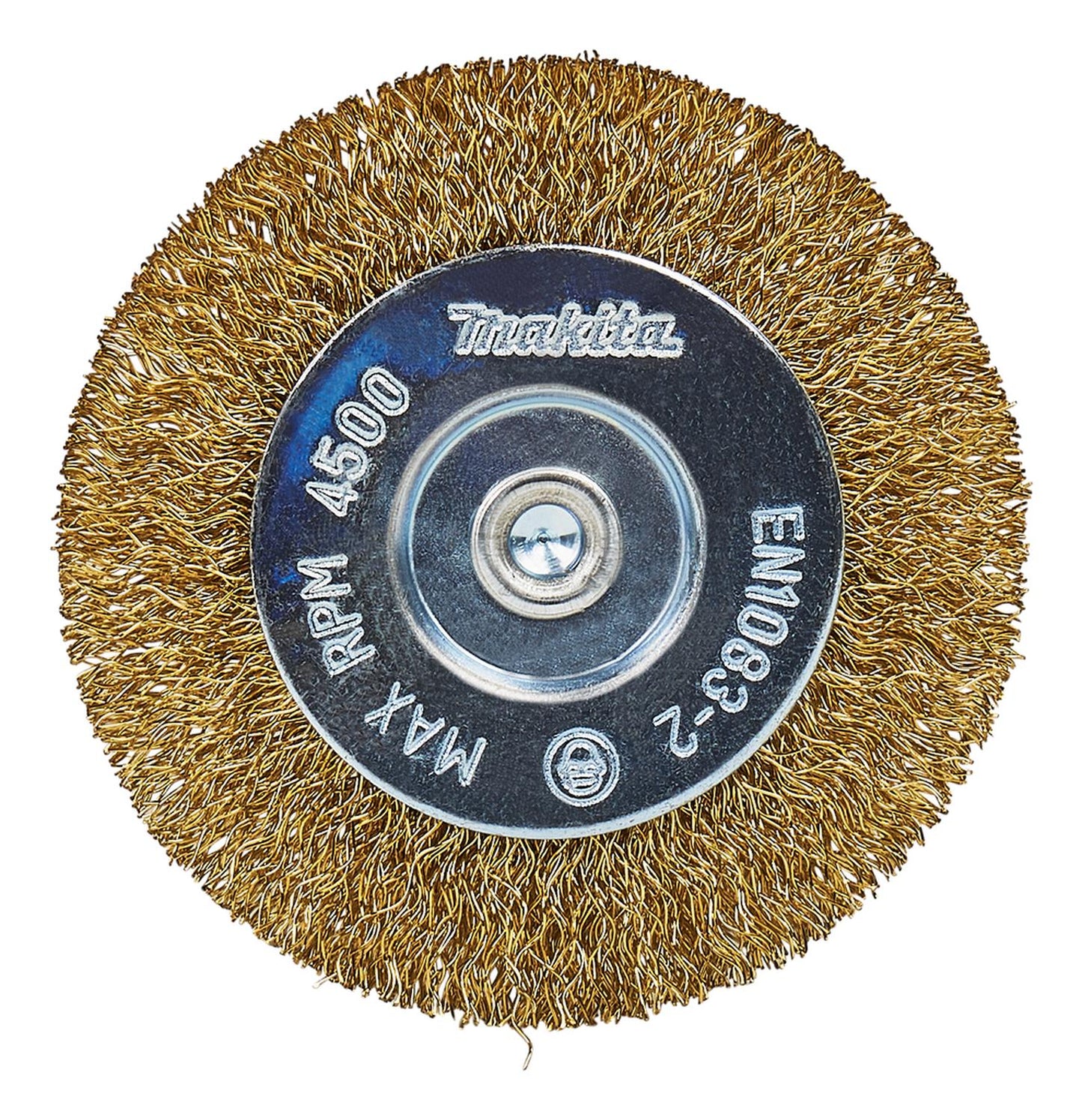 Grata Circular Latón Ondulado 75mm (3'') Toma 1/4'' - Makita - Herram.cl