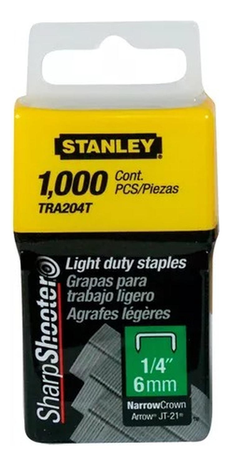 Engrapadora Metálica Trabajo Liviano + Grapas - Stanley - Herram.cl
