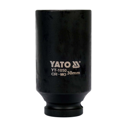 Dado De Impacto Largo Hexagonal 1/2'' 30mm - Yato - Herram.cl