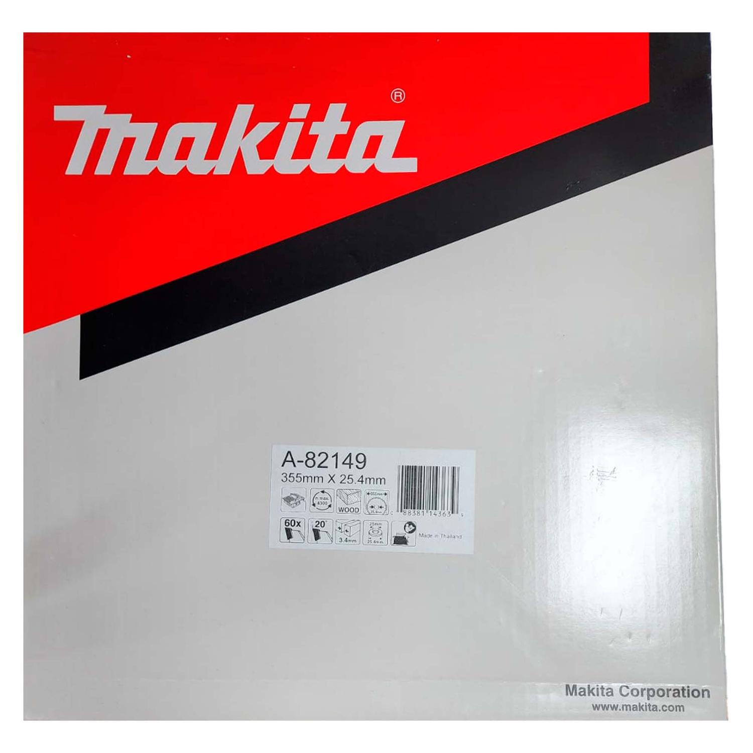 Disco De Sierra 14''x25x3,4mm 60 Dientes - Makita - Herram.cl