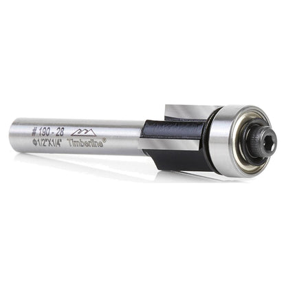 Fresa Enrasadora 3 Filos 1/2'' Vástago 1/4'' - Timberline - Herram.cl