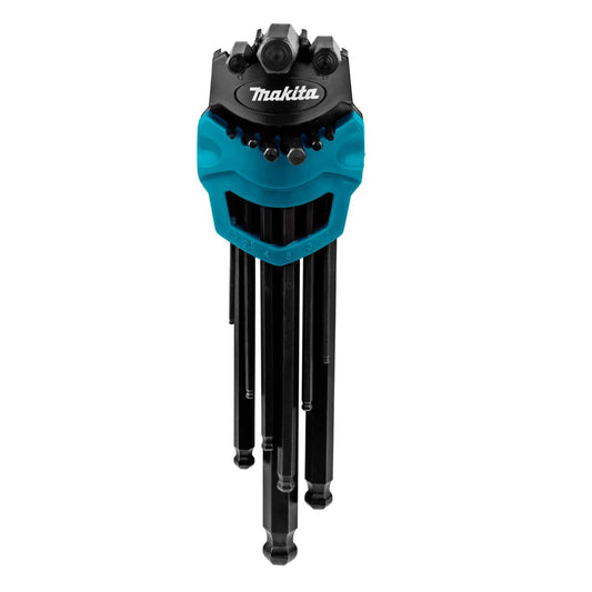 Juego de Llaves Hexagonales (1.5 - 10mm) 9 Pzas - Makita - Herram.cl