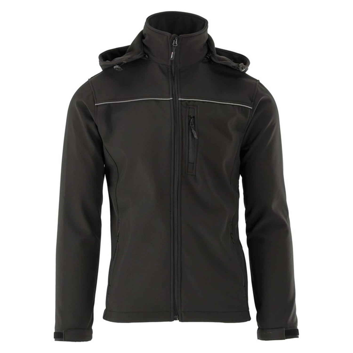 Chaqueta Softshell OBSIDIAN con Capucha - Yato - Herram.cl