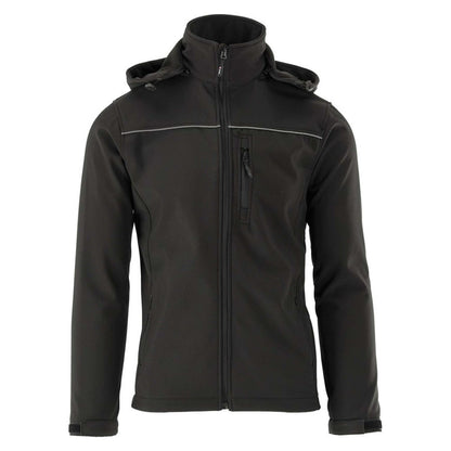 Chaqueta Softshell OBSIDIAN con Capucha - Yato - Herram.cl