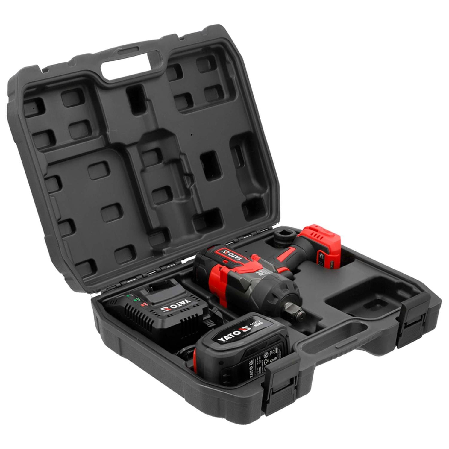 Llave De Impacto Inalámbrica 18V / 3/4'' / 2400 Nm - Yato - Herram.cl