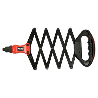 Remachadora Articulada Yato YT-36060 2.4-6.4mm 5 Boquillas - Herram.cl