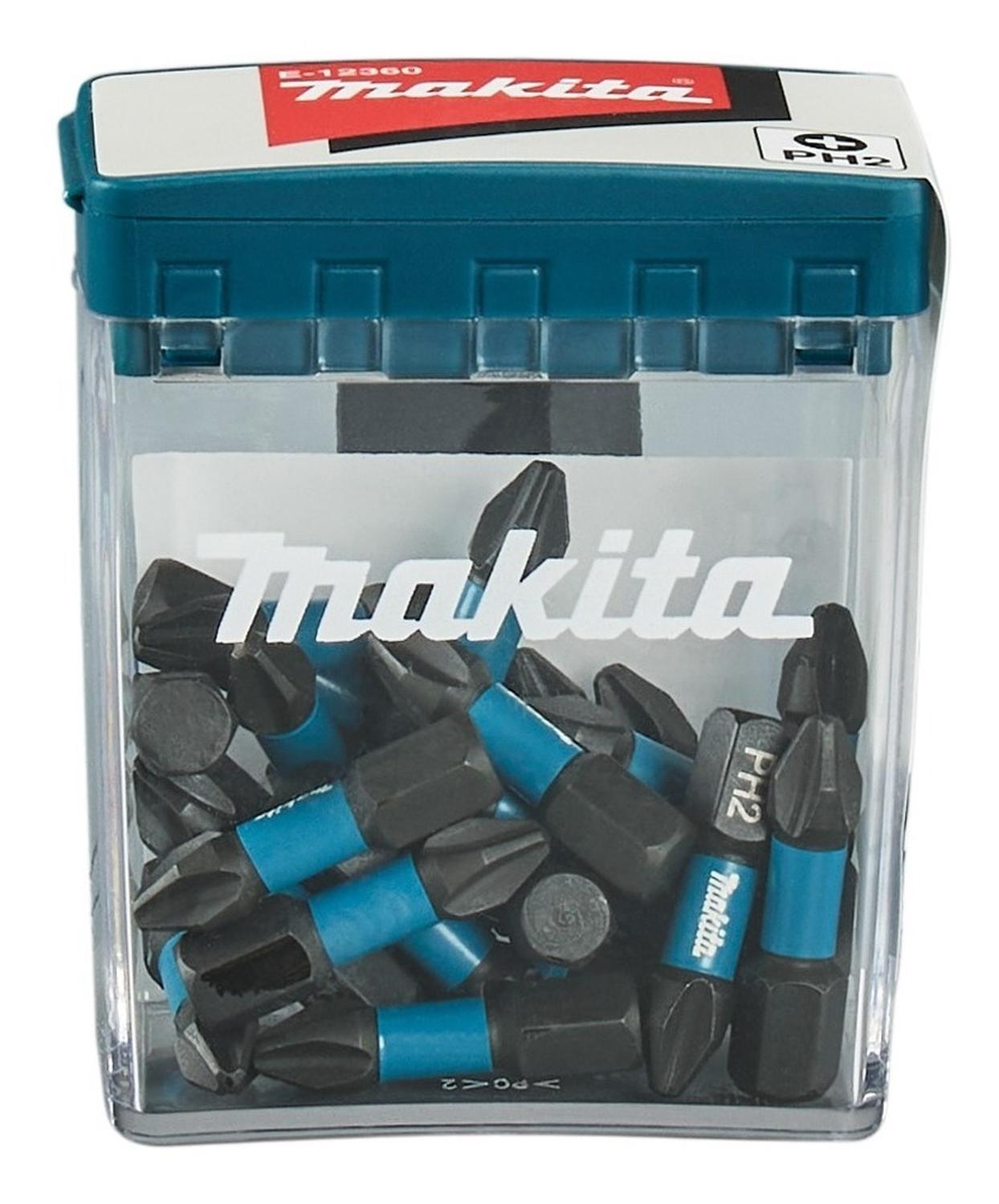 Pack 25 Puntas Impact Black PH2 - 25mm - Makita - Herram.cl