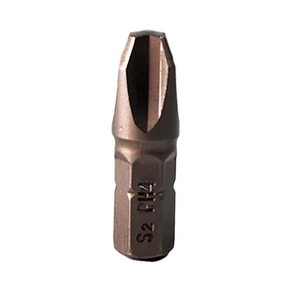 Pack 10 Puntas PHILLIPS PH4x25mm - ECEF - Herram.cl