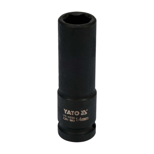 Dado De Impacto Largo Hexagonal 1/2'' 14mm - Yato - Herram.cl