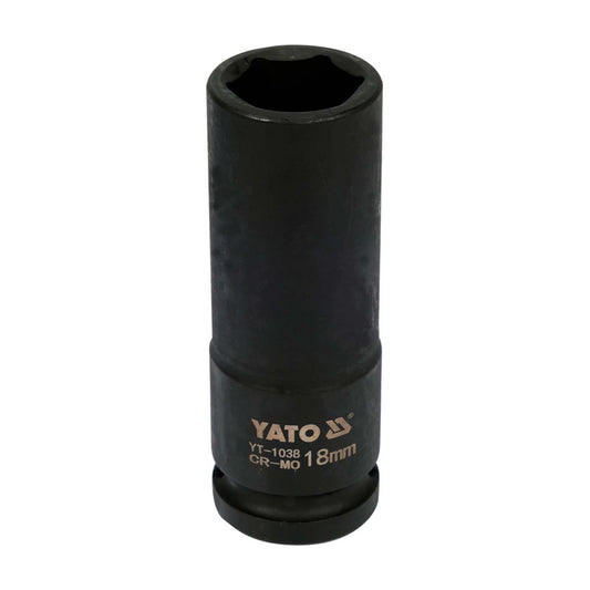 Dado De Impacto Largo Hexagonal 1/2'' 18mm - Yato - Herram.cl