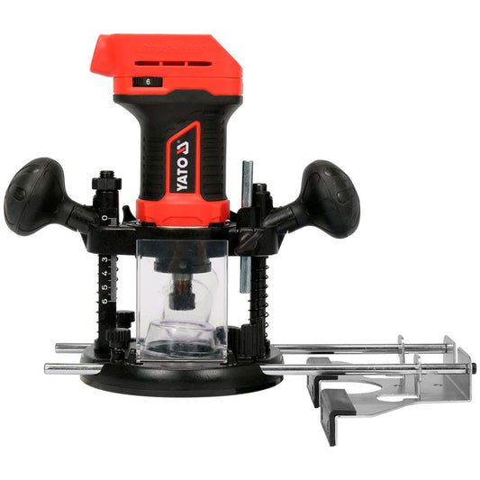 Fresadora inalámbrica 6 y 8mm Yato 18V Router YT-82194 - Herram.cl
