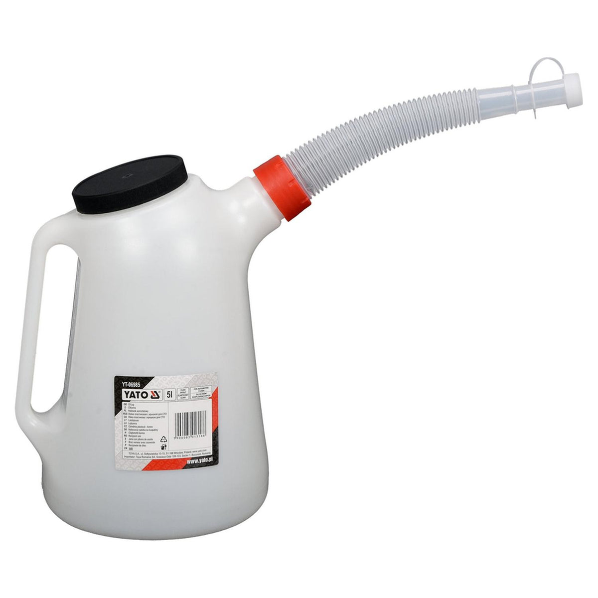 Jarra Dosificadora de Aceite Yato YT-06985 5L Pico Flexible - Herram.cl