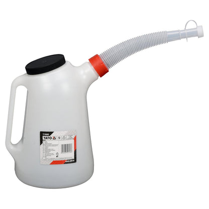 Jarra Dosificadora de Aceite Yato YT-06985 5L Pico Flexible - Herram.cl