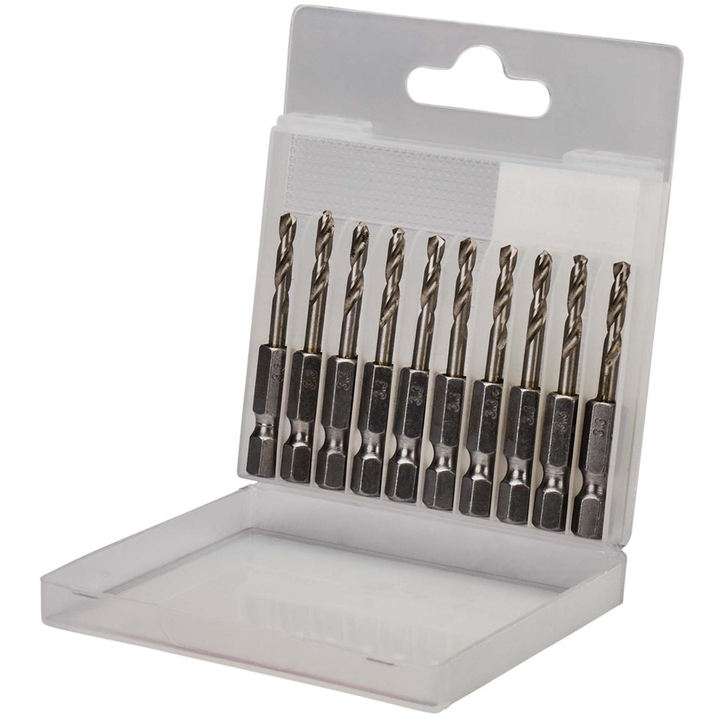 Brocas Para Metal HSS - G 3.3mm Hex 1/4'' / 10 Pzas - Makita - Herram.cl