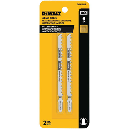 Hojas De Calar HCS Corte Rapido 4'' / 6 Tpi / 2 Pzas - DeWALT - Herram.cl