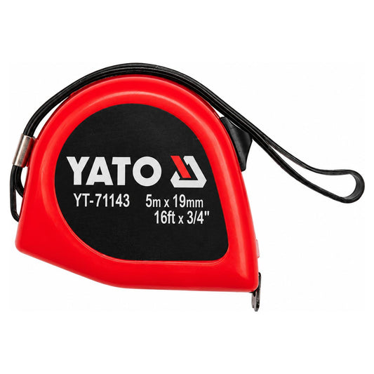 Huincha Medir 5m Cinta 19mm Yato YT-71143 - Herram.cl