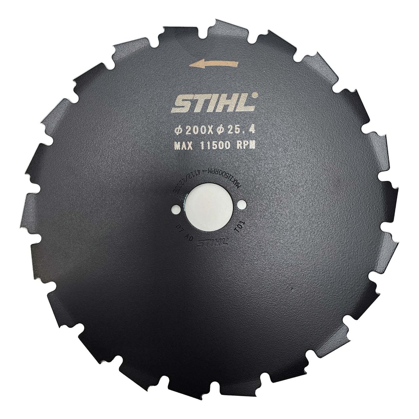 Disco De Sierra WoodCut 200mm Eje 25,4mm / FS 120 - Stihl - Herram.cl