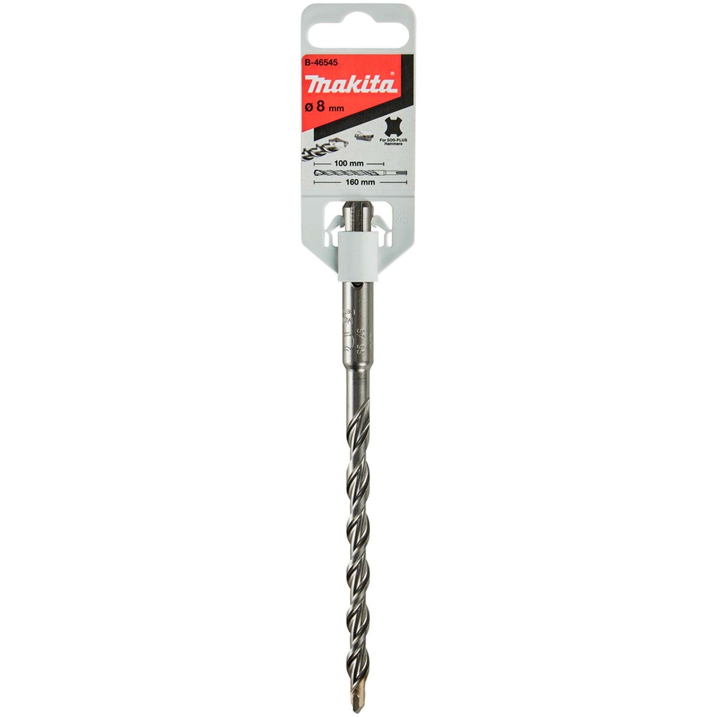 Broca SDS - Plus V - Plus 8x100x160mm - Makita - Herram.cl