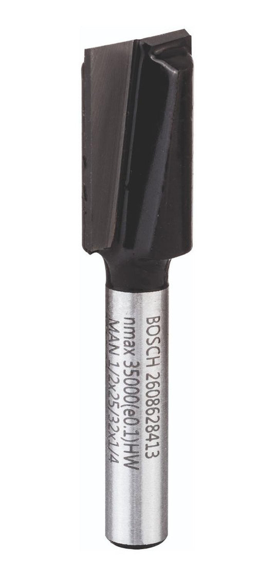 Fresa De Ranurar Bosch 1/4 , D1 12,7mm, L 19,5mm, G 51mm - Herram.cl