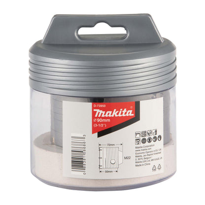 Broca Corona 90x72mm Toma M22 - Makita - Herram.cl