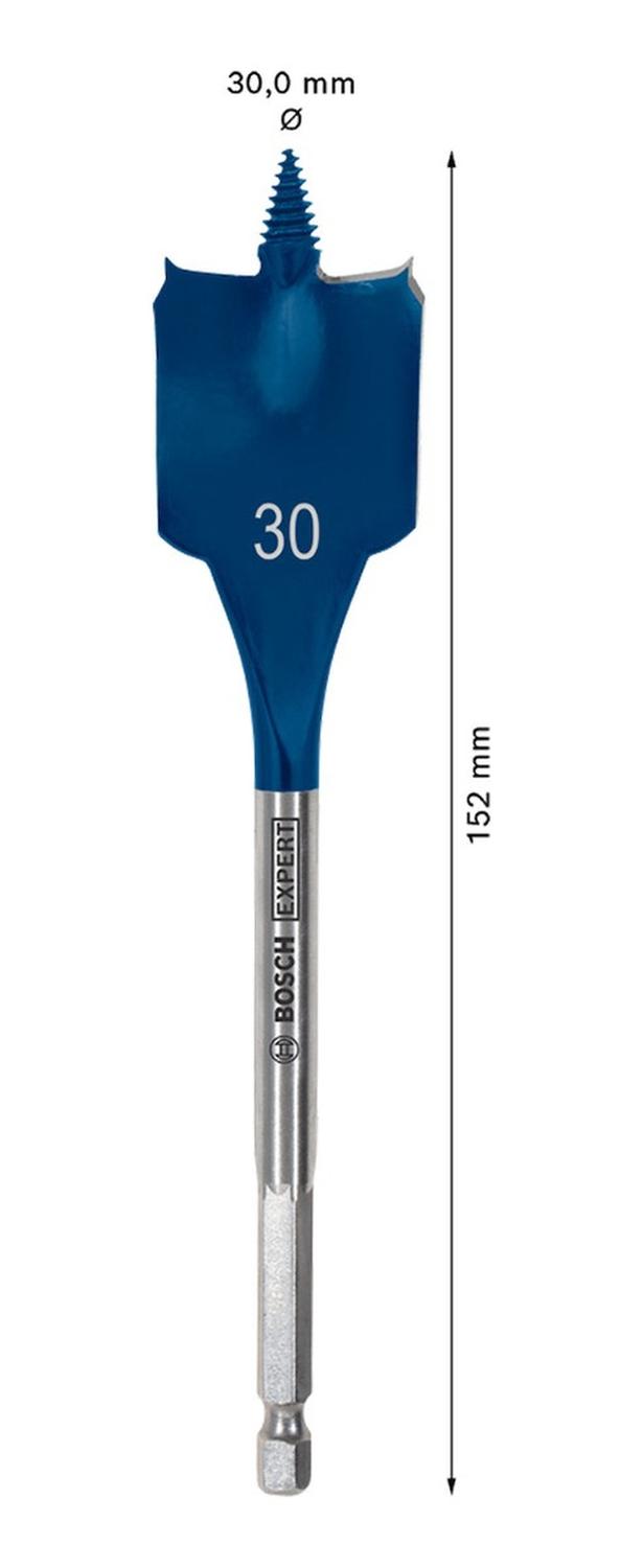 Broca Paleta Expert Self Cut Speed 30 X 152mm – Bosch - Herram.cl