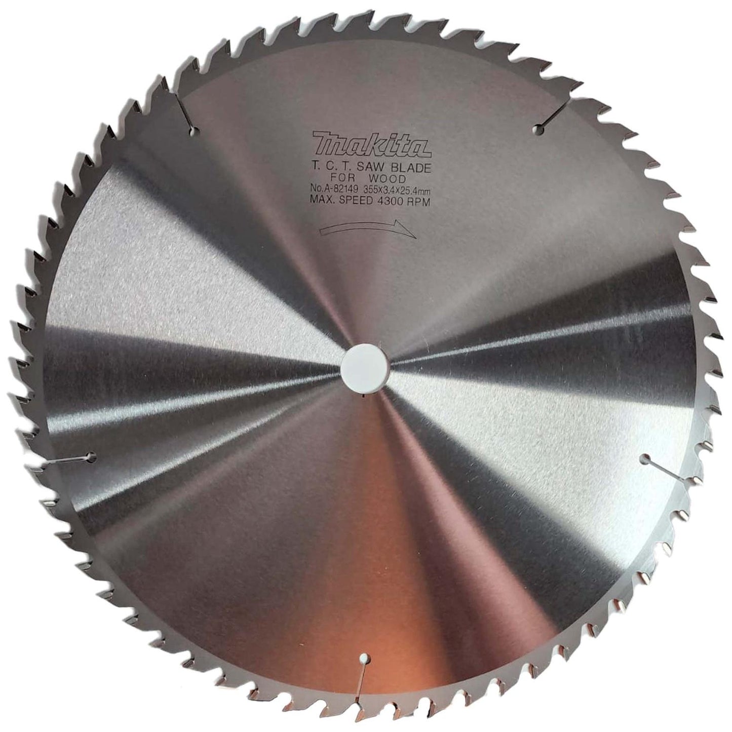Disco De Sierra 14''x25x3,4mm 60 Dientes - Makita - Herram.cl
