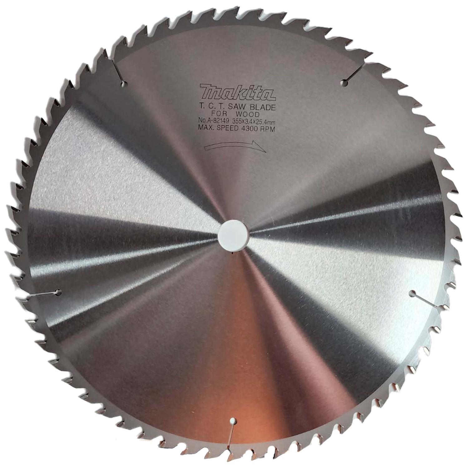 Disco De Sierra 14''x25x3,4mm 60 Dientes - Makita - Herram.cl
