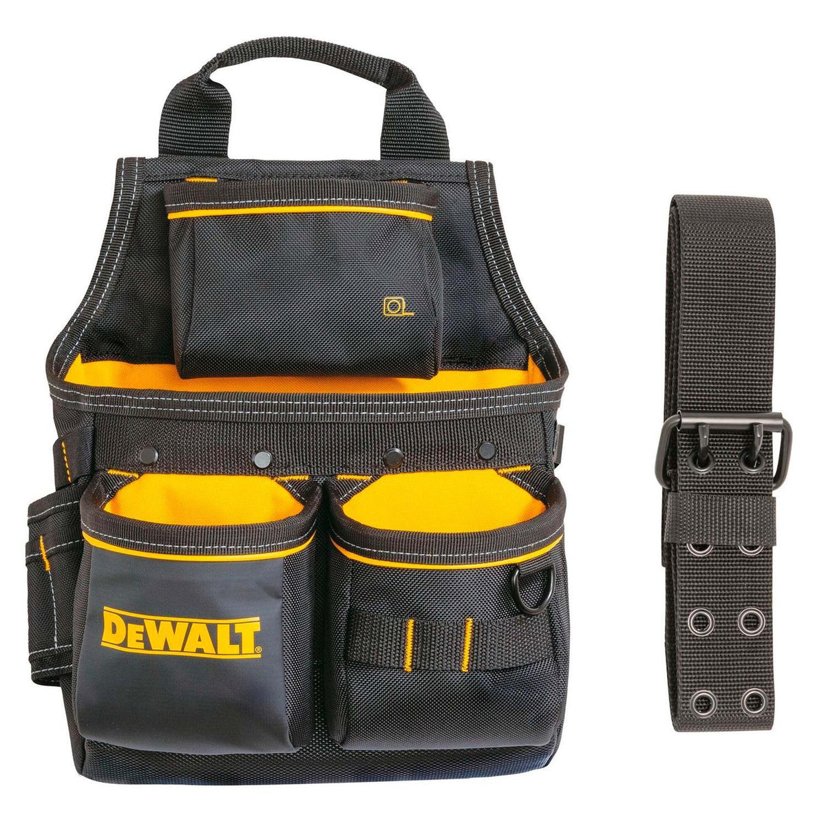 Bolso Portaherramientas Profesional 13 bolsillos - DeWALT - Herram.cl