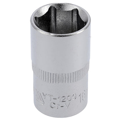 Dado Hexagonal Corto 1/2 Pulgada 16mm Yato YT-1209 - Herram.cl
