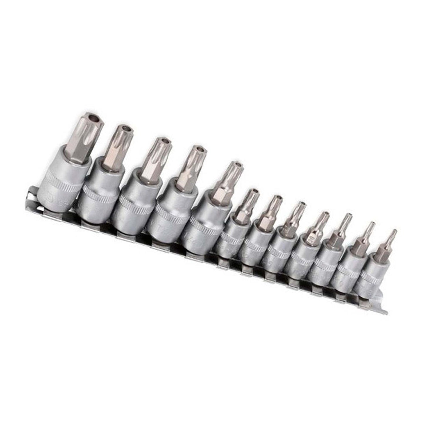 Juego Dados Torx de Seguridad 1/4'' Y 3/8'' 12 Pzas - Yato - Herram.cl