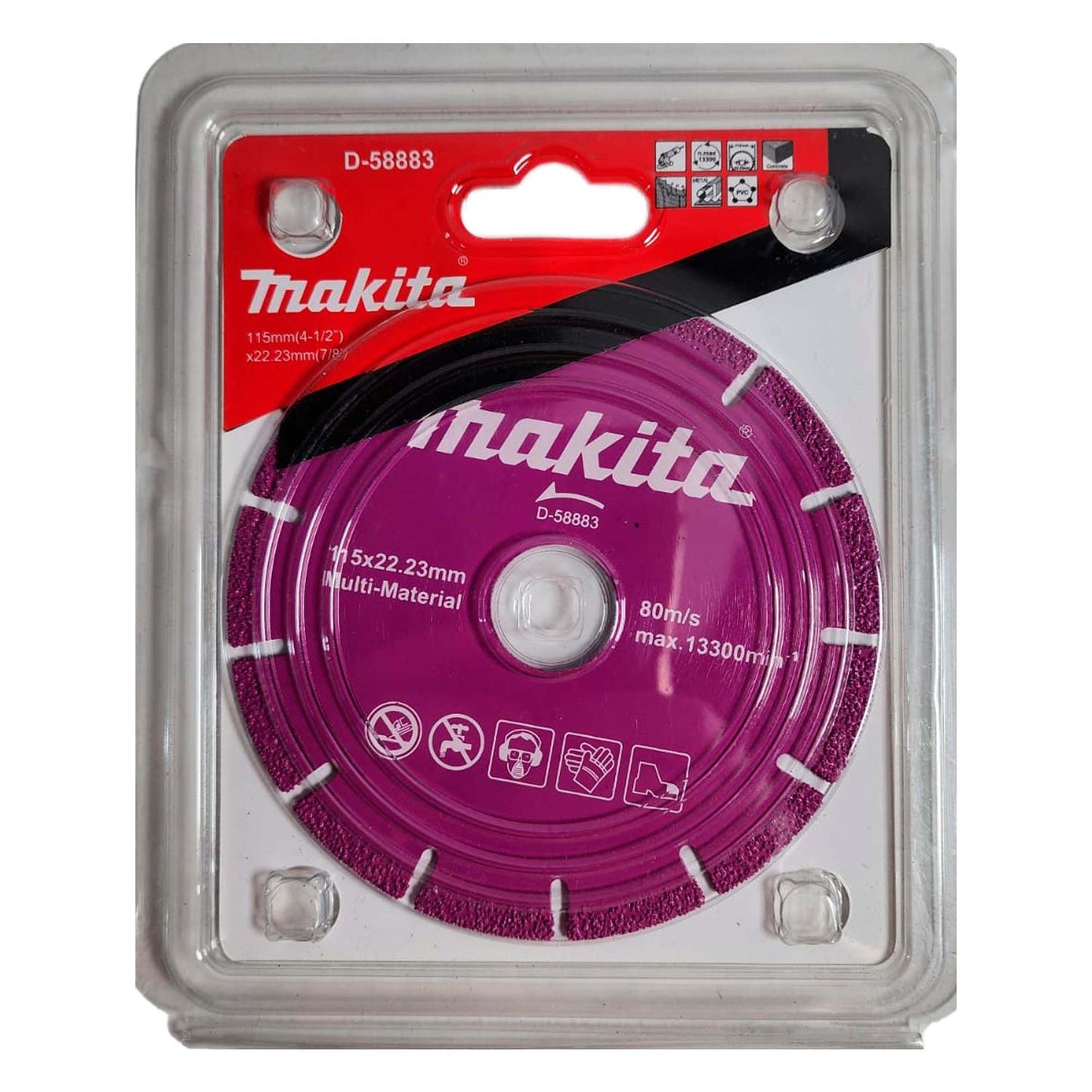 Disco Diamantado Multimaterial 115x22,23mm - Makita - Herram.cl