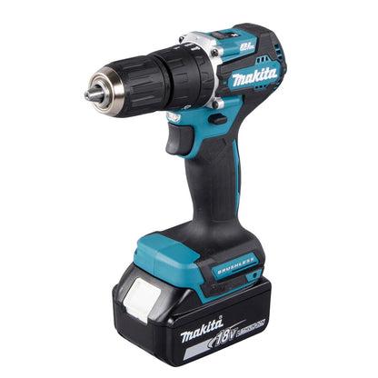 Kit Taladro percutor Makita 13mm 18V 2 Bat 1.5 Ah+1 Bat 3Ah - Herram.cl