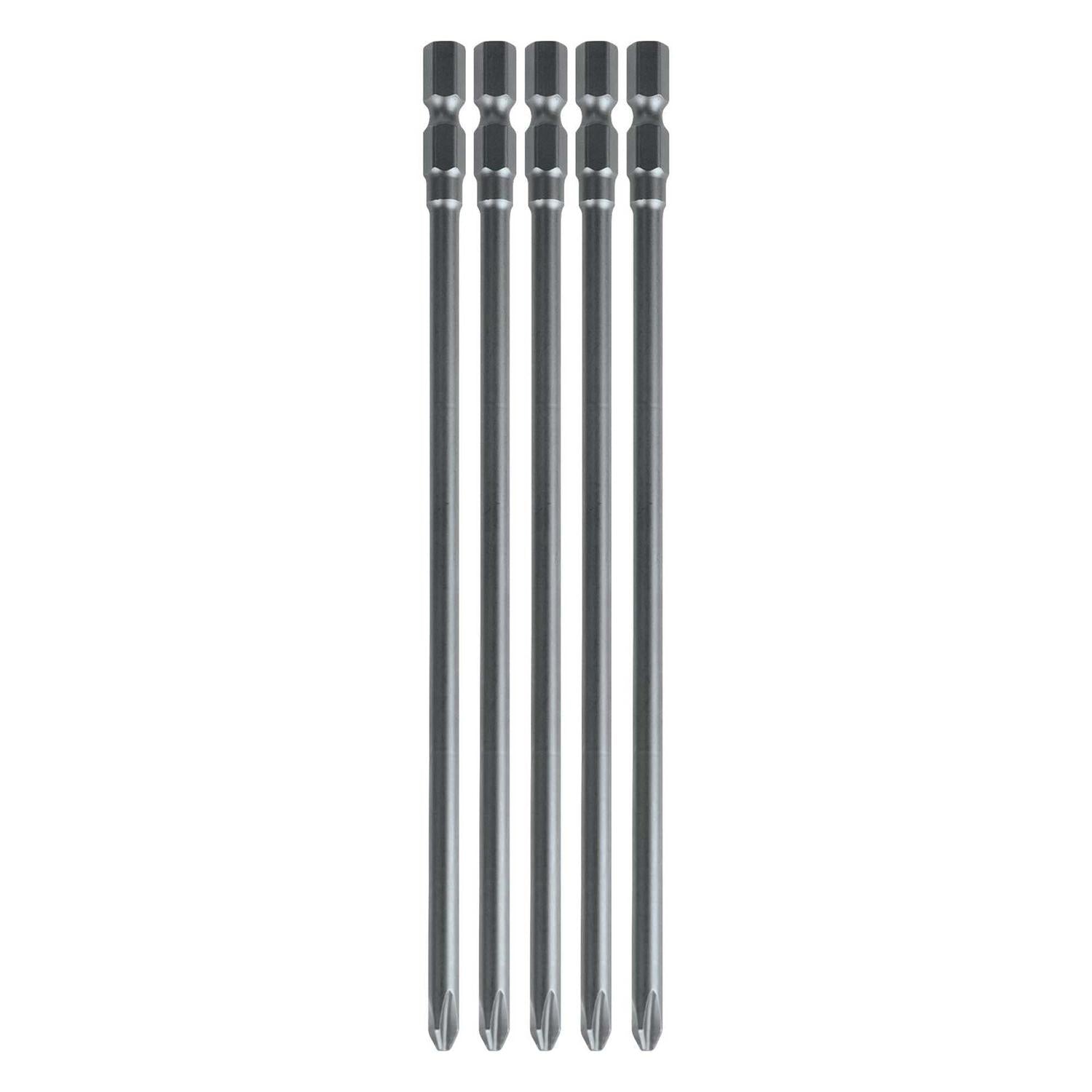 Puntas de atornillar PH2x162mm para FR540D 5 Pzas - Makita - Herram.cl