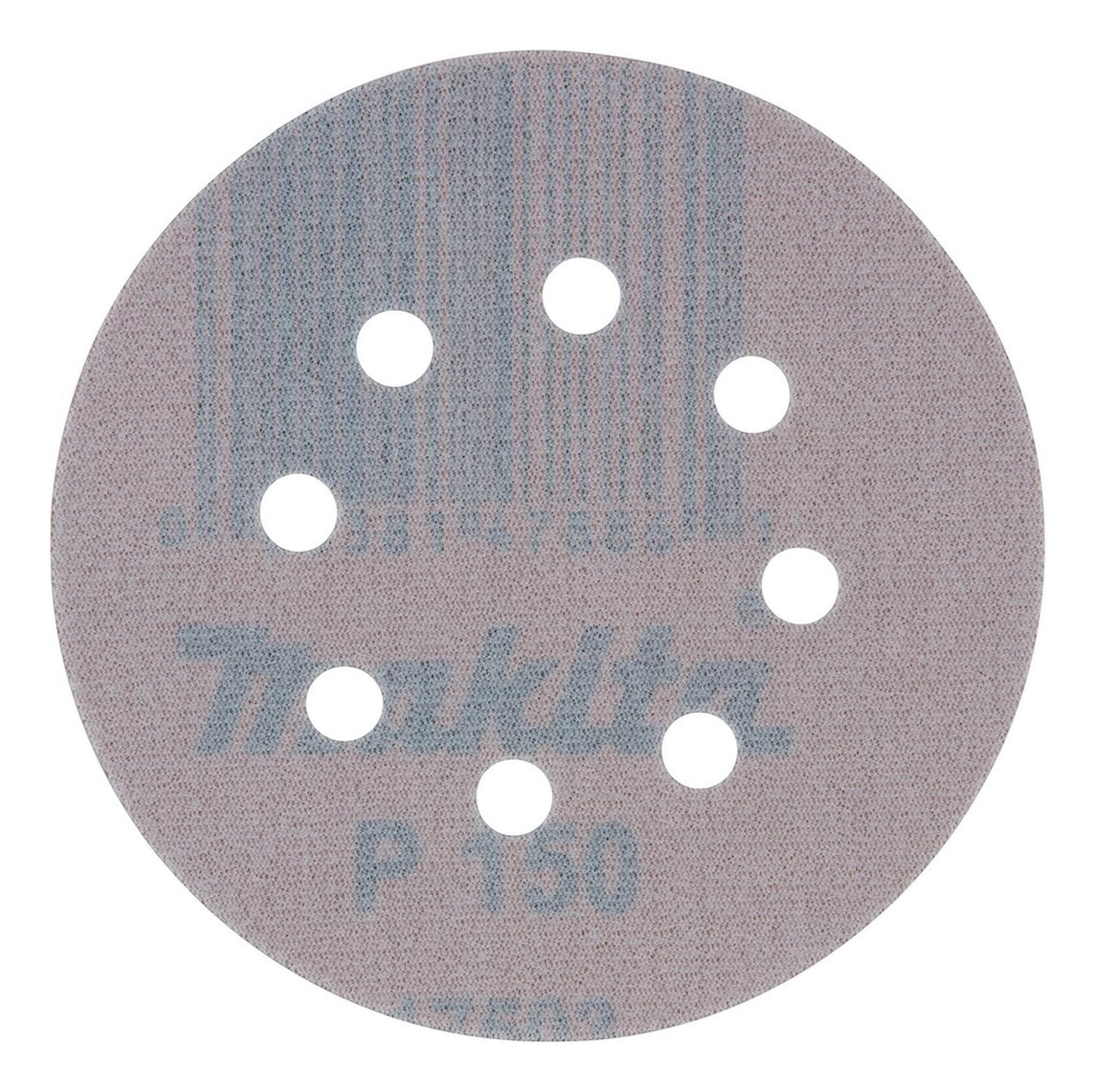 Pack 10 Discos Lija Con Velcro 125mm G150 - Makita - Herram.cl