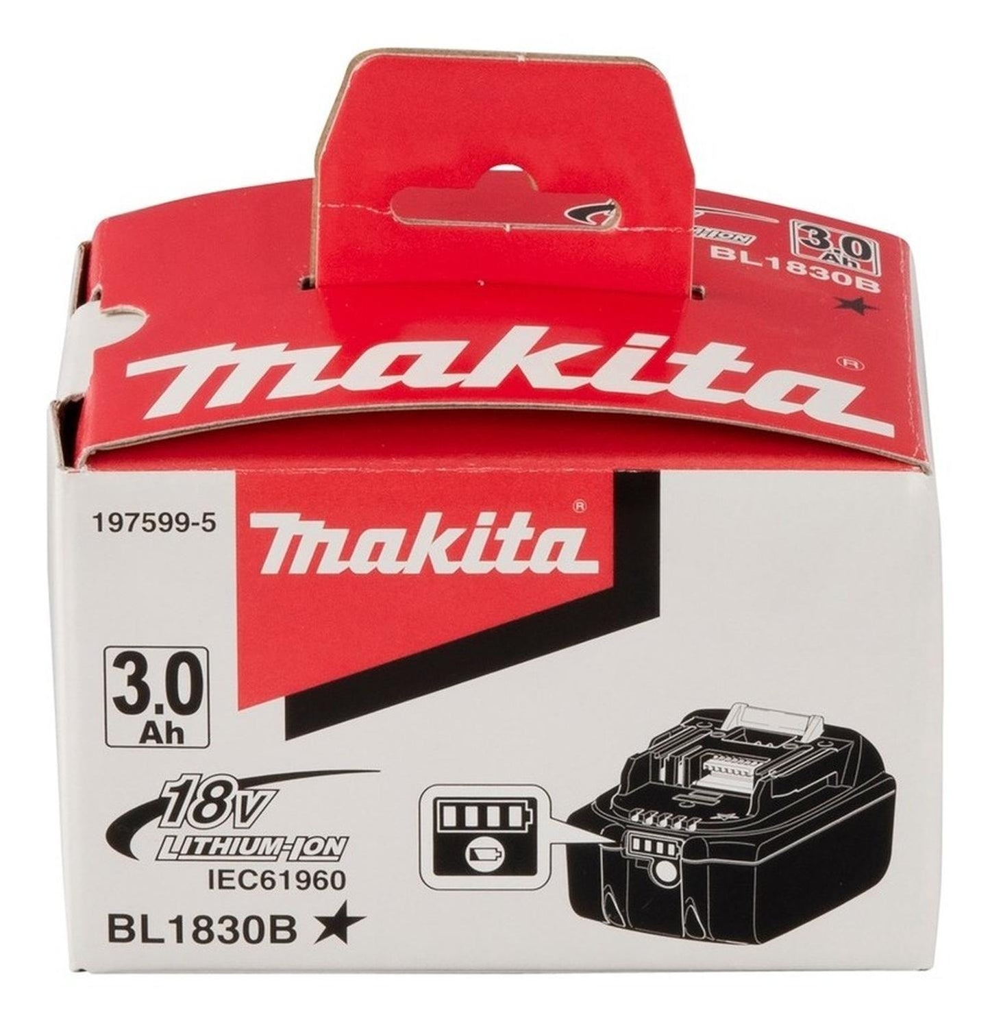 Batería BL1830B 18v 3.0 Ah Lithium - ion LXT (CJ) - Makita - Herram.cl