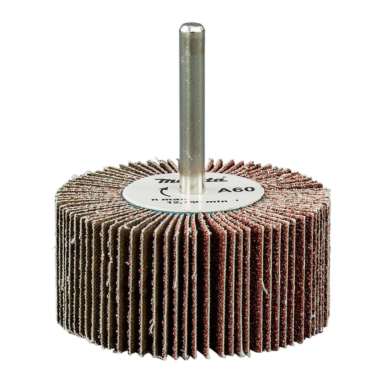 Rueda Traslapada 60x30mm vástago 1/4'' - Makita - Herram.cl
