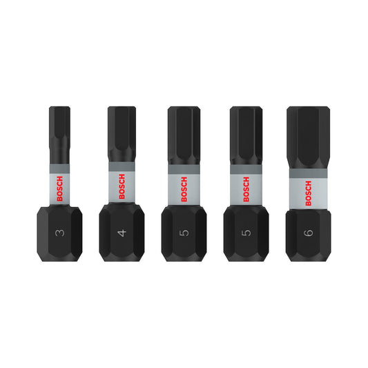 Juego Puntas PRO Impact H3,H4,H5,H6x25mm 5 Pzas - Bosch - Herram.cl