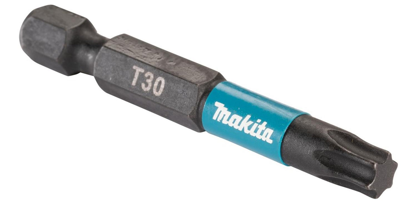 10 Puntas Impact Black T30x50mm Makita E - 12675 - Herram.cl