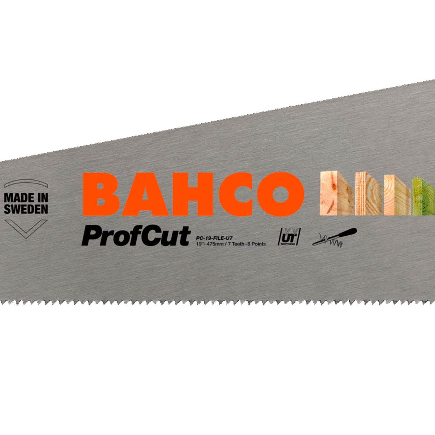 Serrucho Reafilable ProfCut 19'' / 7 TPI - Bahco - Herram.cl